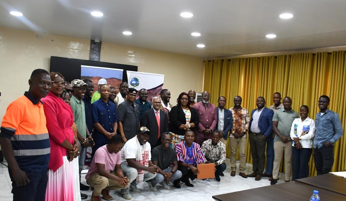Felicitation by Minister of Mines and Energy for the successful completion of the special ITEC training programme for 30 mining professionals - 15 May 2026.